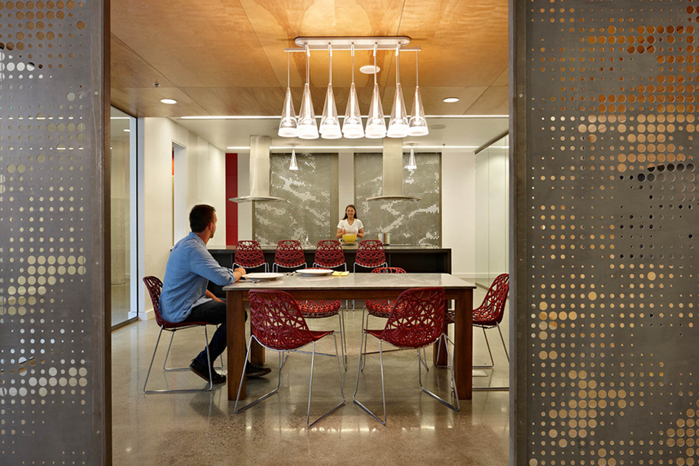 Alder Hall Main Lobby Kitchen