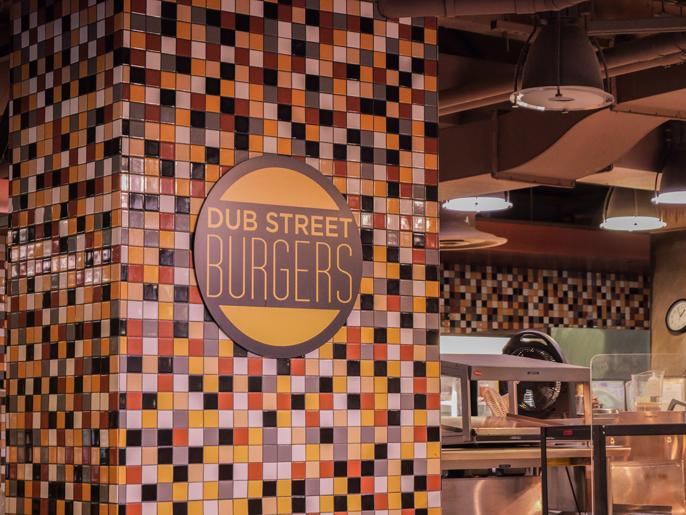 Husky Den DUB Street Burger counter