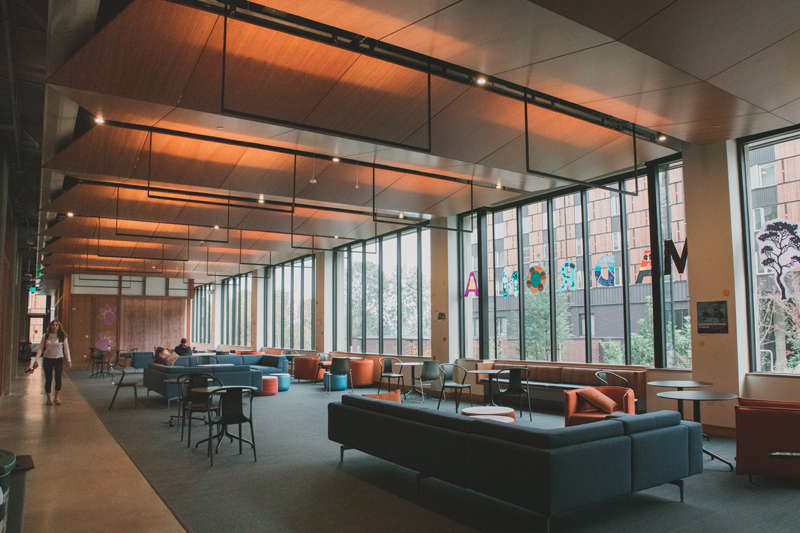 Spratlen Hall main lobby