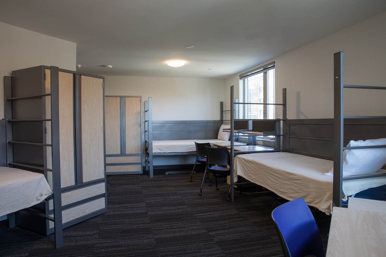 4-person room on North Campus