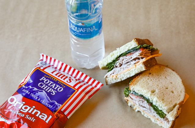 Turkey Cheddar Sandwich