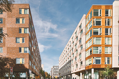 Lander Hall FRONT West Campus UW