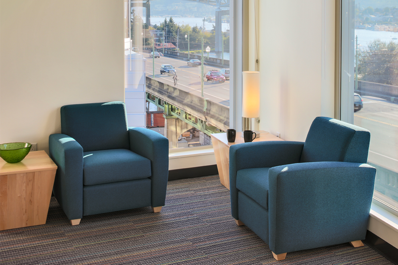 Mercer Court shared living room