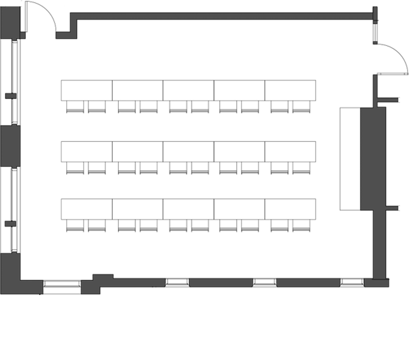 Image of Maple Hall 216, Room Set "Standard"