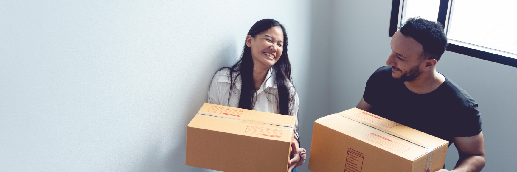 Father and Daughter Playing in Family Housing Unit