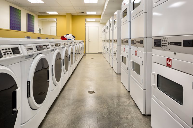 Mercer Court shared laundry room
