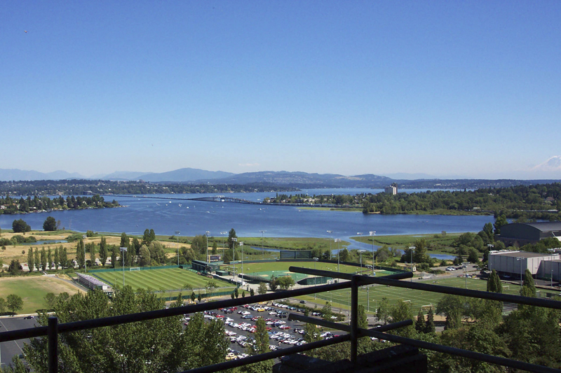 McMahon Hall room balcony