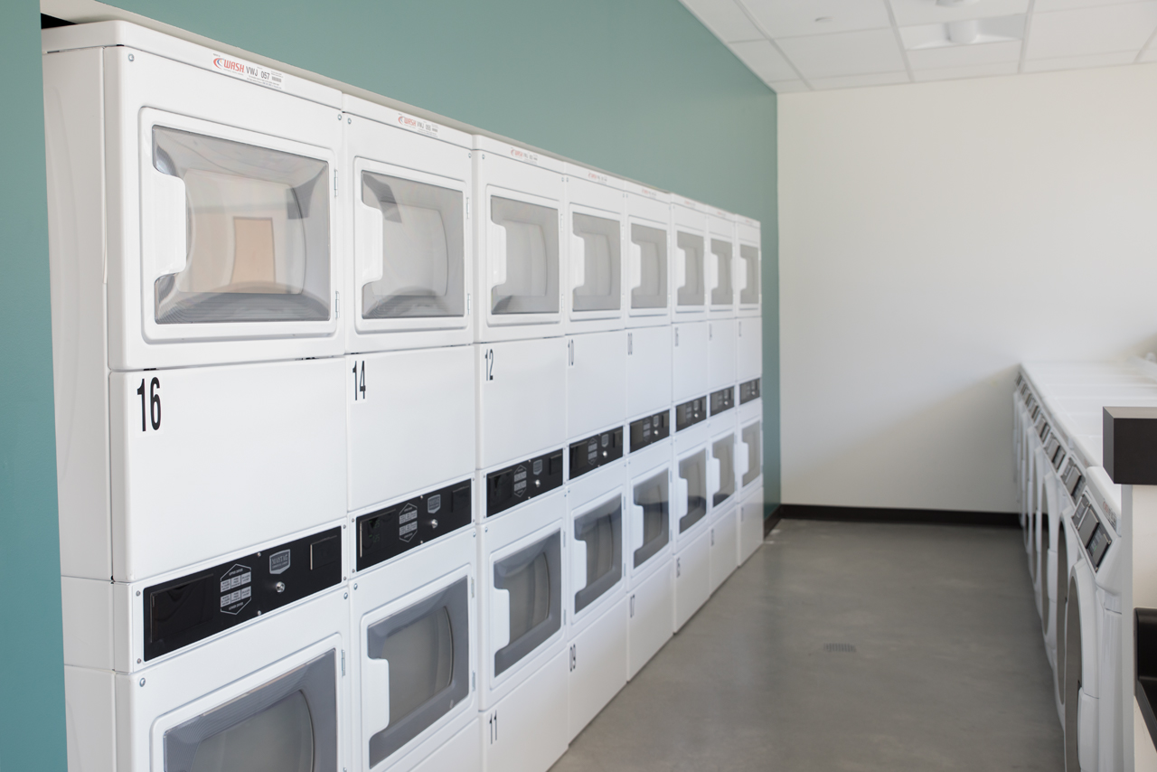 Spratlen Hall laundry room
