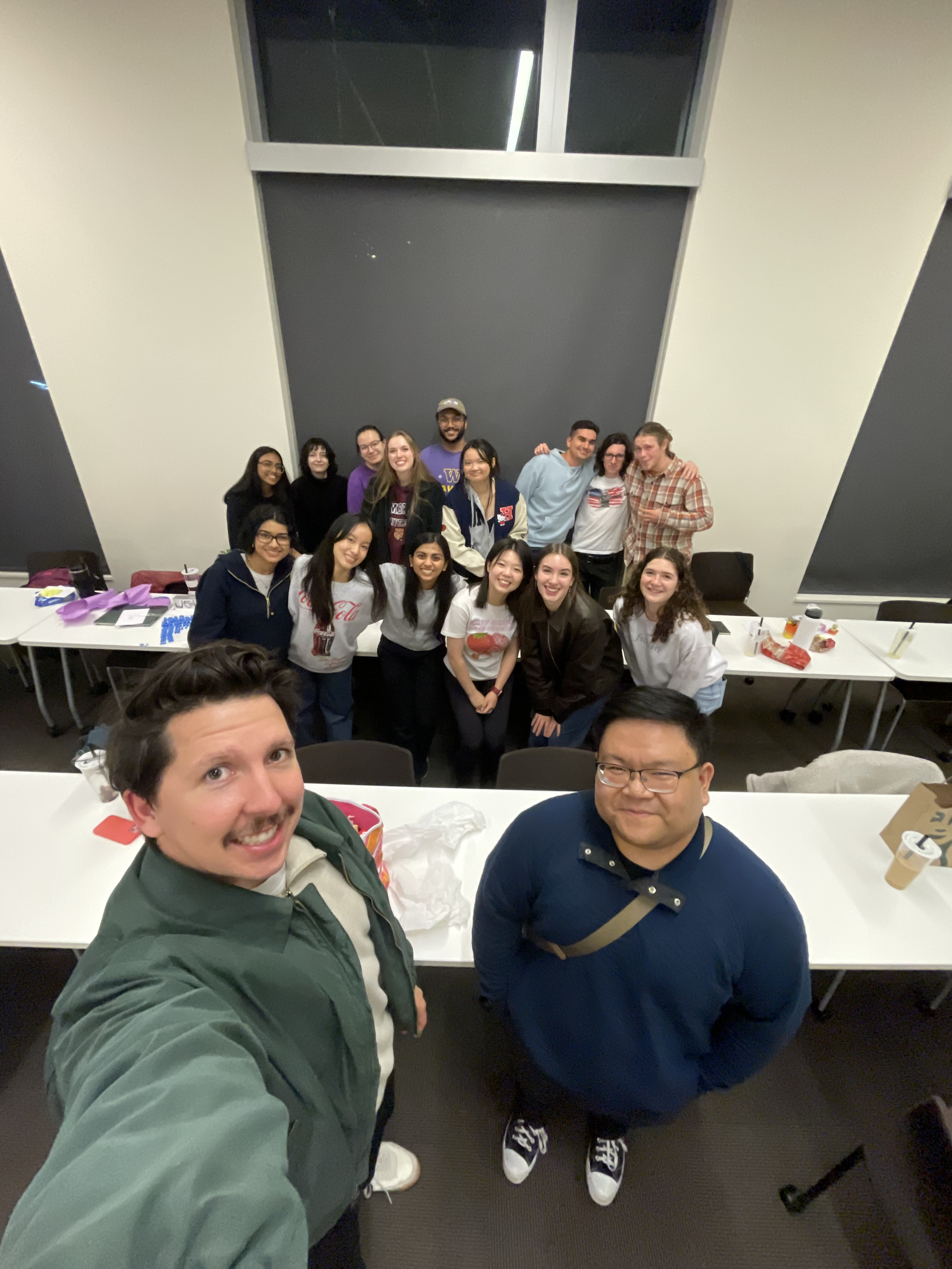 Residential Life Staff in the Building