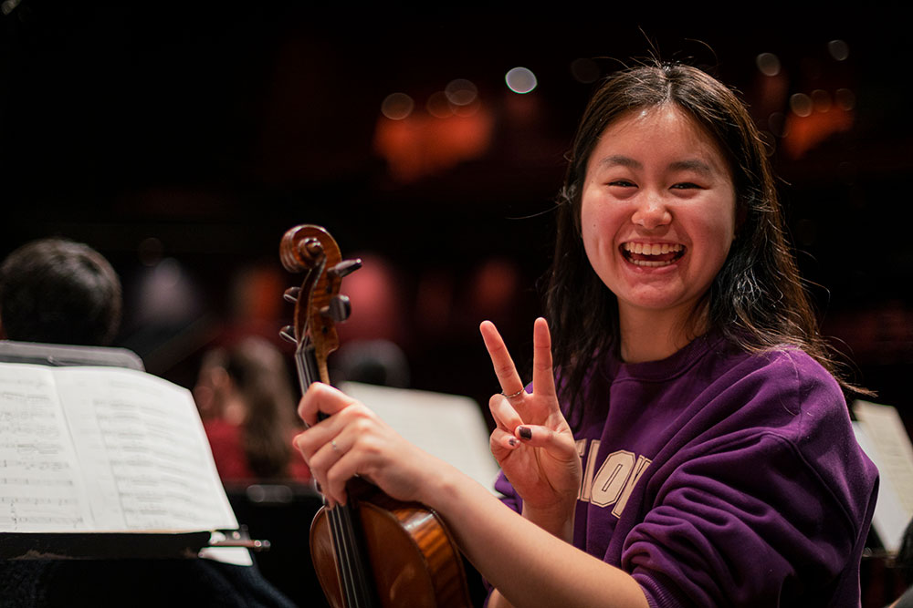 International student UW Orchestra 